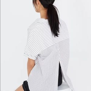 Madewell oversized button up shirt